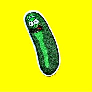 Pickle rick rick and morty iron on patch